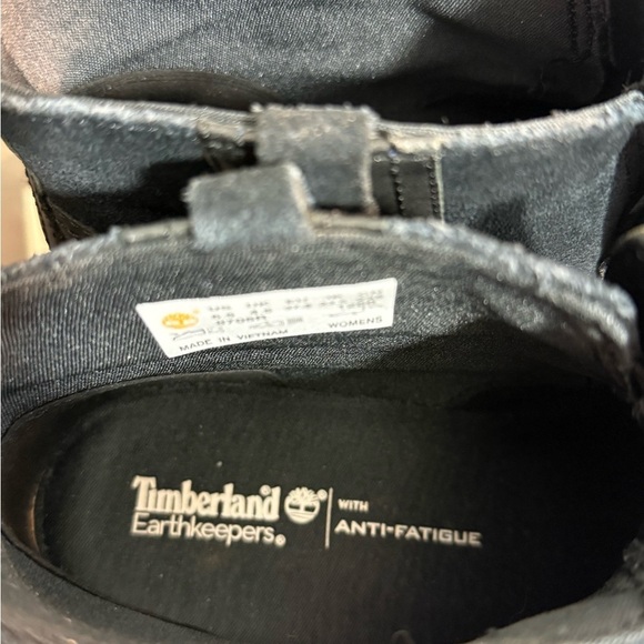 Timberland Black Leather Women’s Boots Size 6.5 main image 11